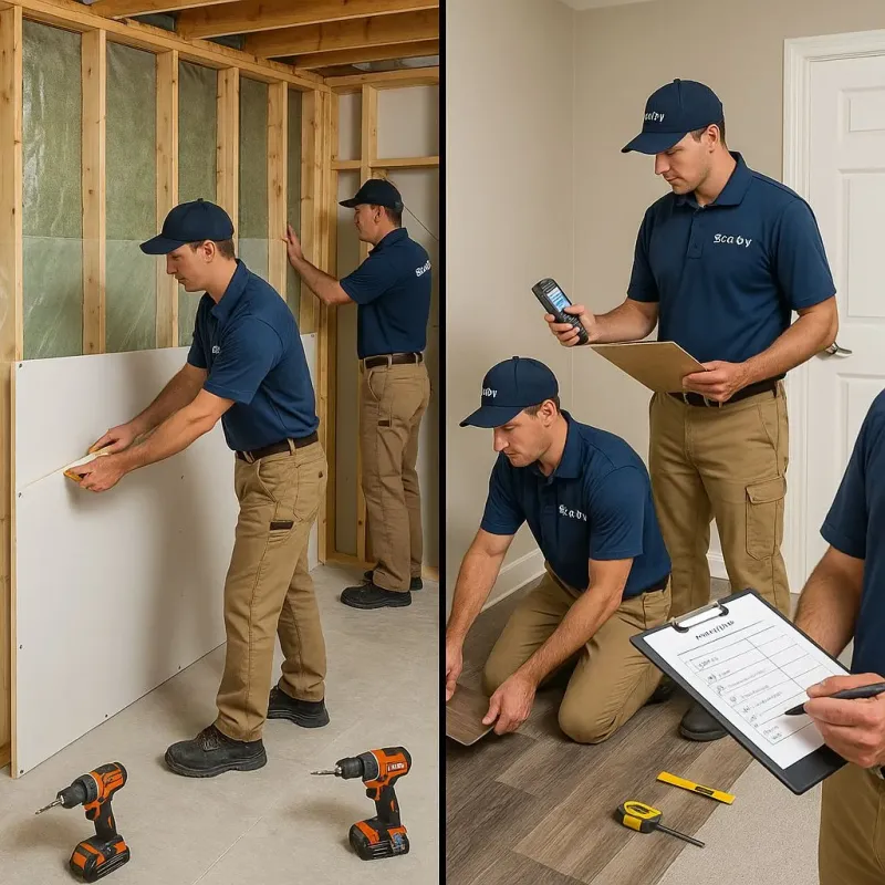 Repairs and Reconstruction process in Pemberville, OH